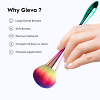Thumbnail for Gleva Ultimate Blend Makeup Brush - Multicolour