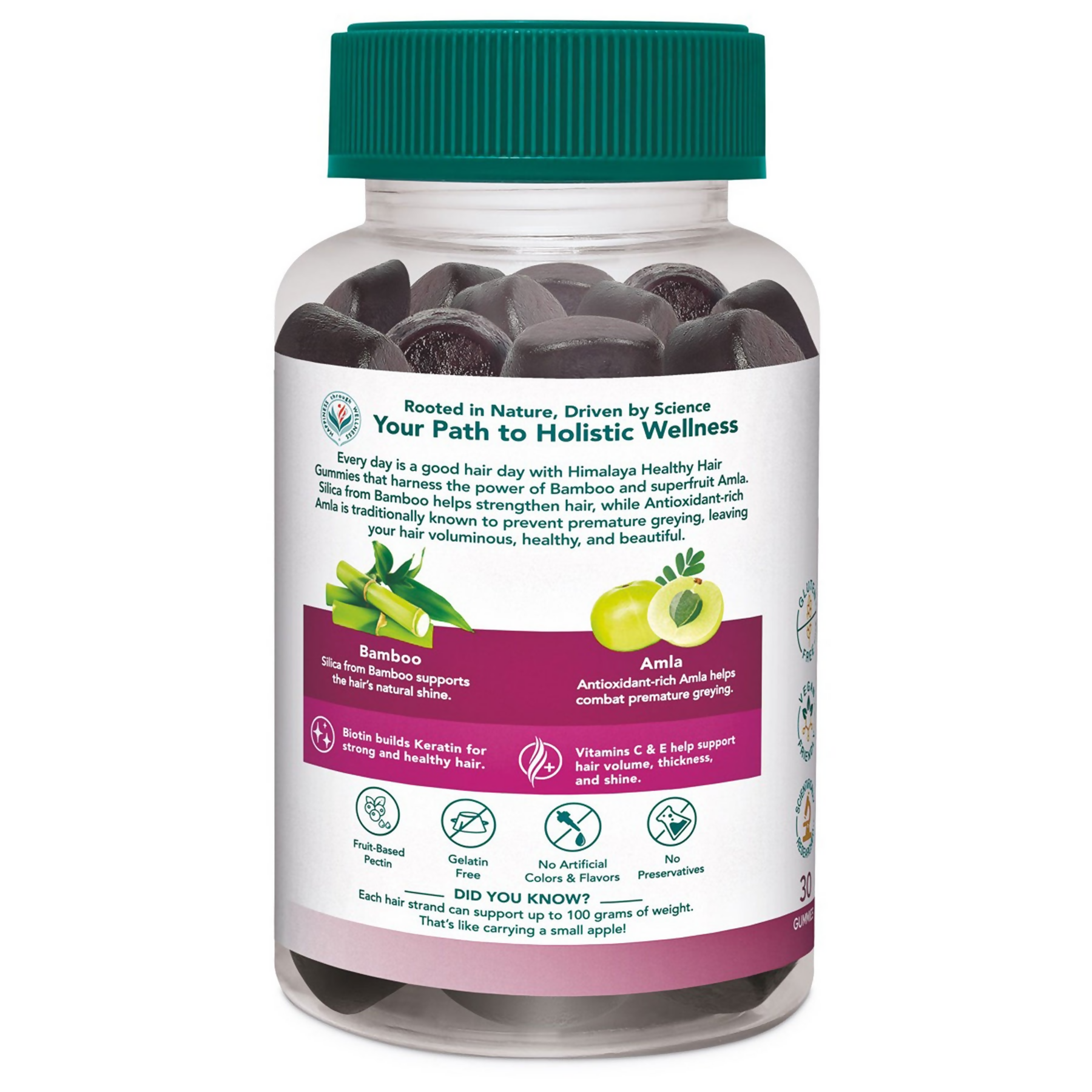 Himalaya Herbals Healthy Hair Gummies - Distacart