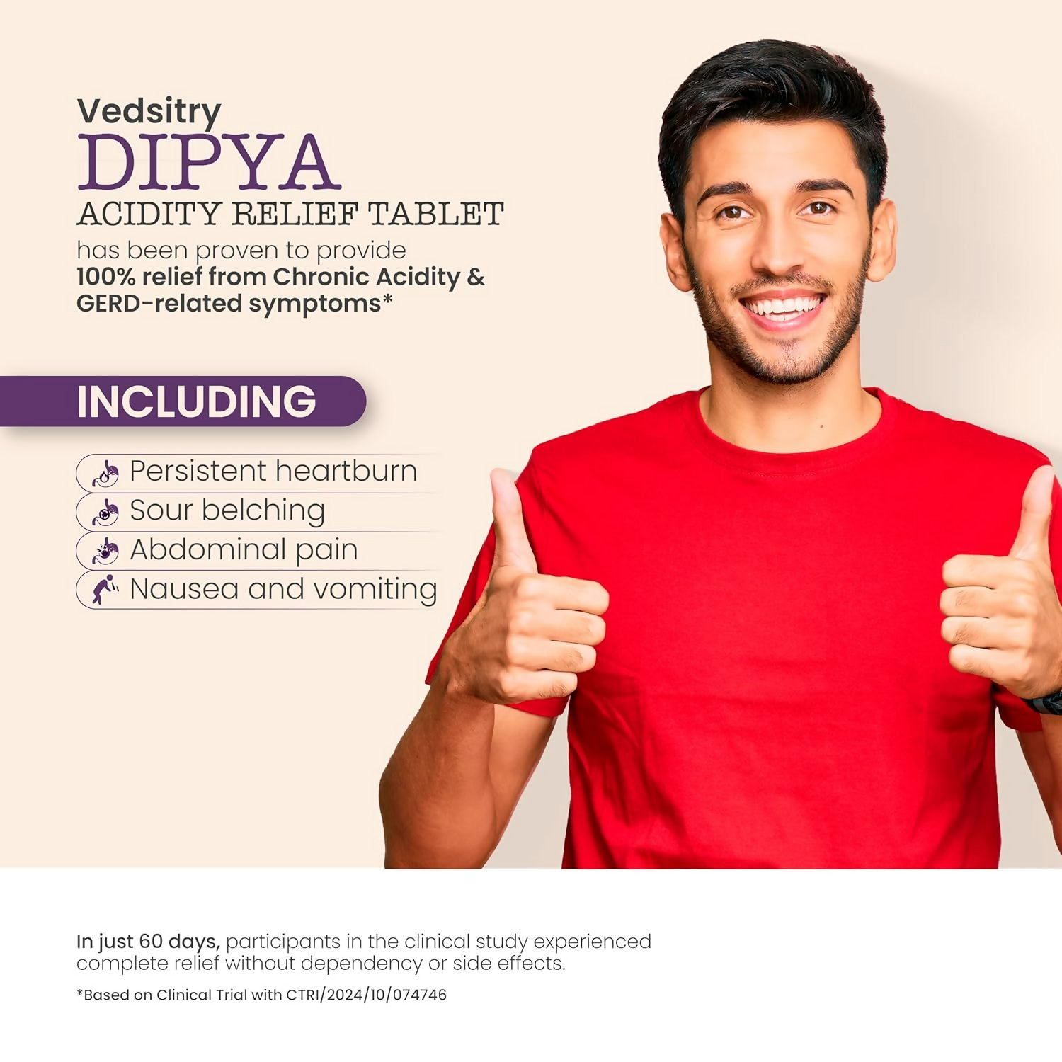 Vedistry Dipya Acidity Relief Tablets