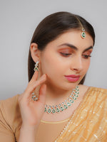 Thumbnail for Divisha Alloy Gold-plated Pearl Jewellery Set