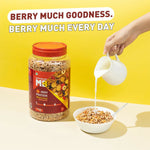 Thumbnail for MuscleBlaze 16g High Protein Wheat Cereal - Strawberry Blast - Distacart