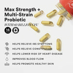 Thumbnail for Wellbeing Nutrition Slow Daily Probiotics Capsules - Distacart
