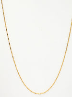 Thumbnail for NVR Women's Gold-Polished Minimal Chain - Distacart