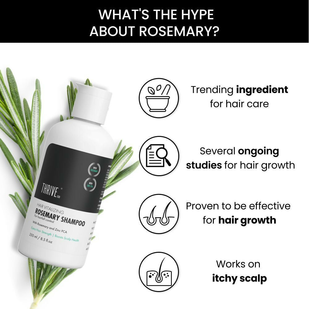 ThriveCo Hair Vitalizing Rosemary Shampoo - Distacart