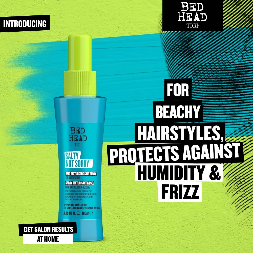TIGI Bed Head Salty Not Sorry Texturizing Sea Salt Hair Spray For Hair Styling
