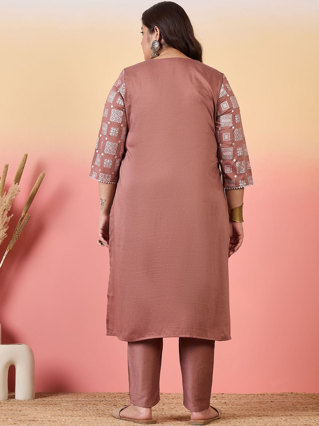 Sztori Women Floral Printed Regular Kurta with Trousers - Distacart