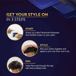 Thumbnail for Parachute Hair Cream For Men, Anti Hairfall With Almond After Shower - Distacart