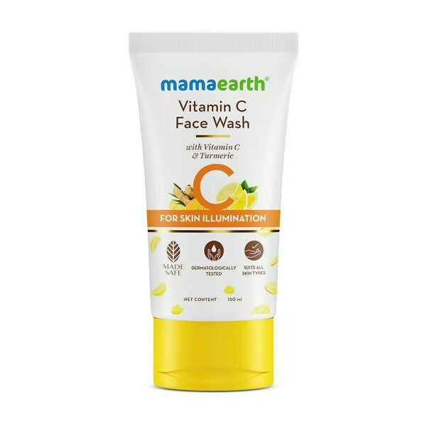 Mamaearth Vitamin C Face Wash with Vitamin C and Turmeric - Distacart