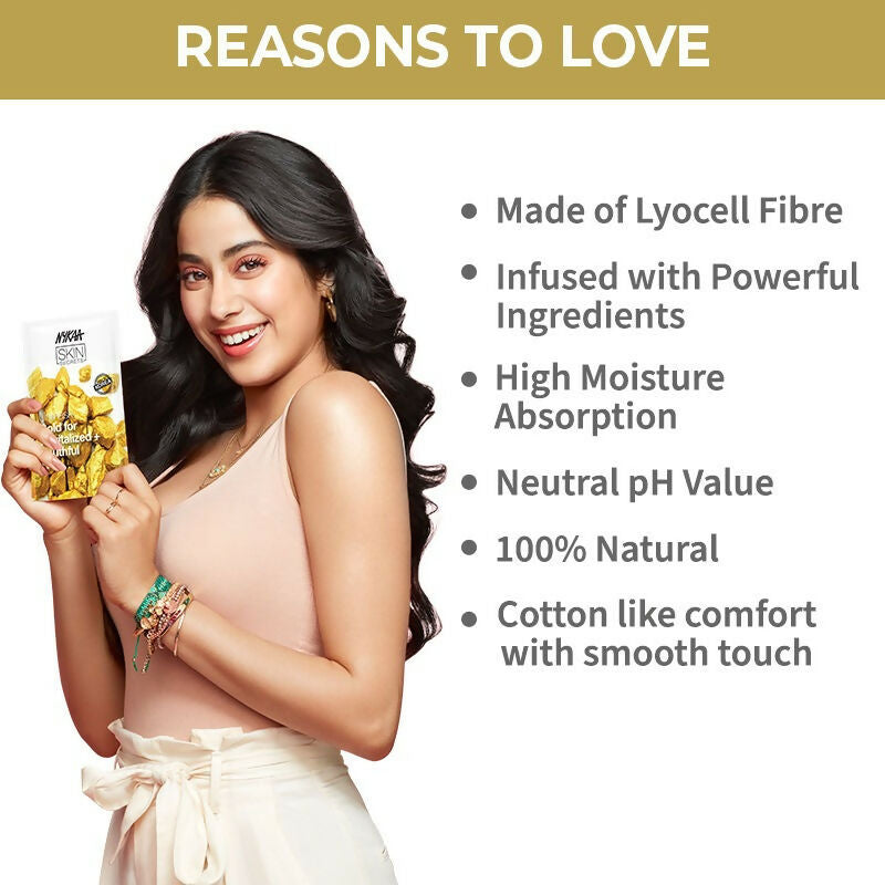 Nykaa Skin Secrets Exotic Indulgence Gold Sheet Mask For Revitalized & Youthful Skin - Distacart