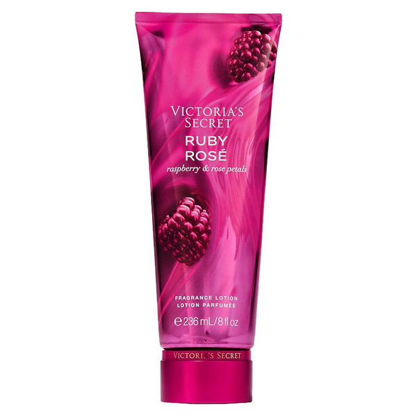 Victoria's Secret Ruby Rose Berry Haute Fragrance Lotion - Distacart