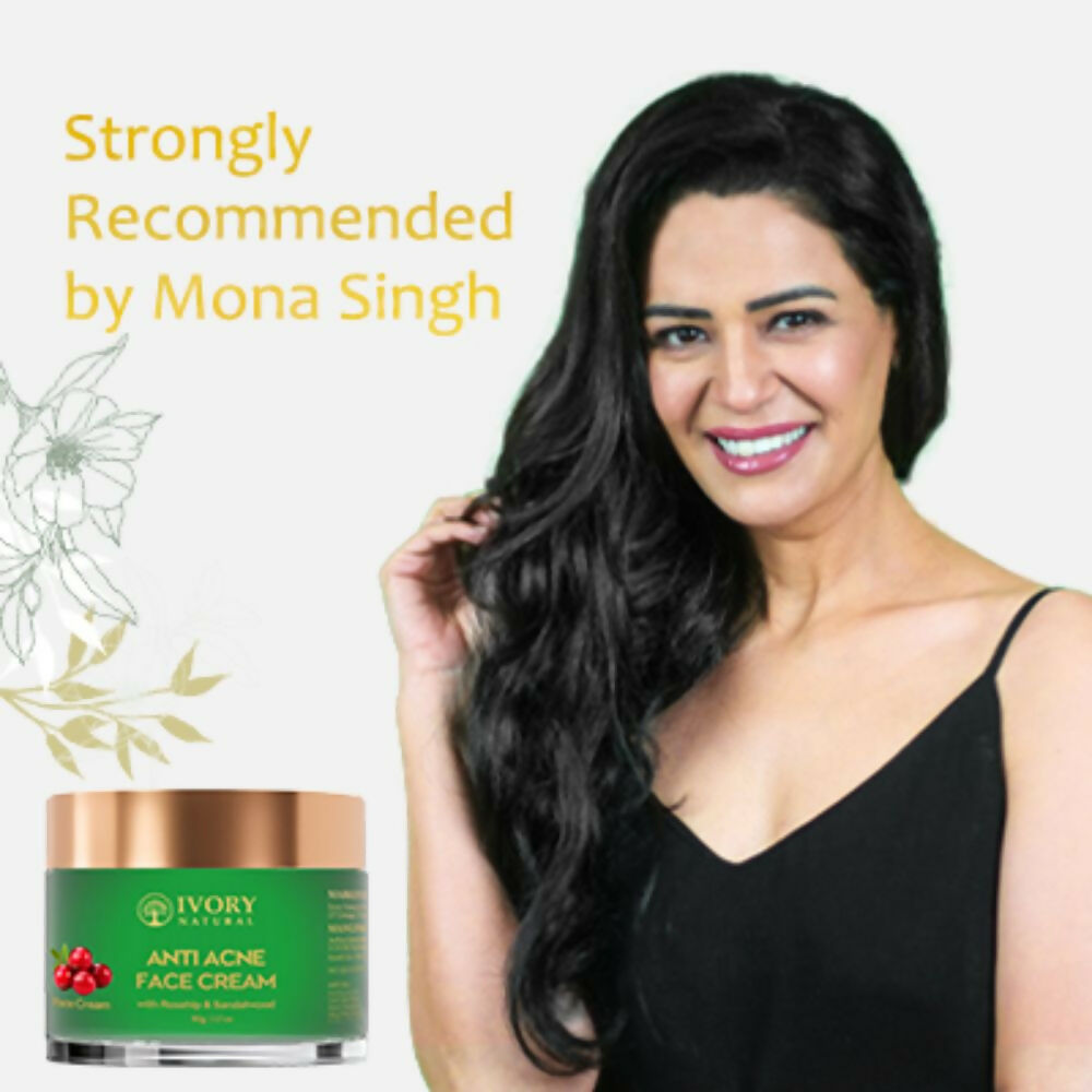 Ivory Natural Acne Face Cream For Acne Free Face - Distacart