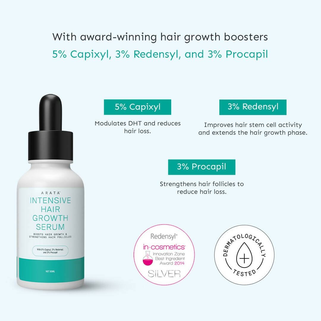 Arata Intensive Hair Growth Serum - Distacart