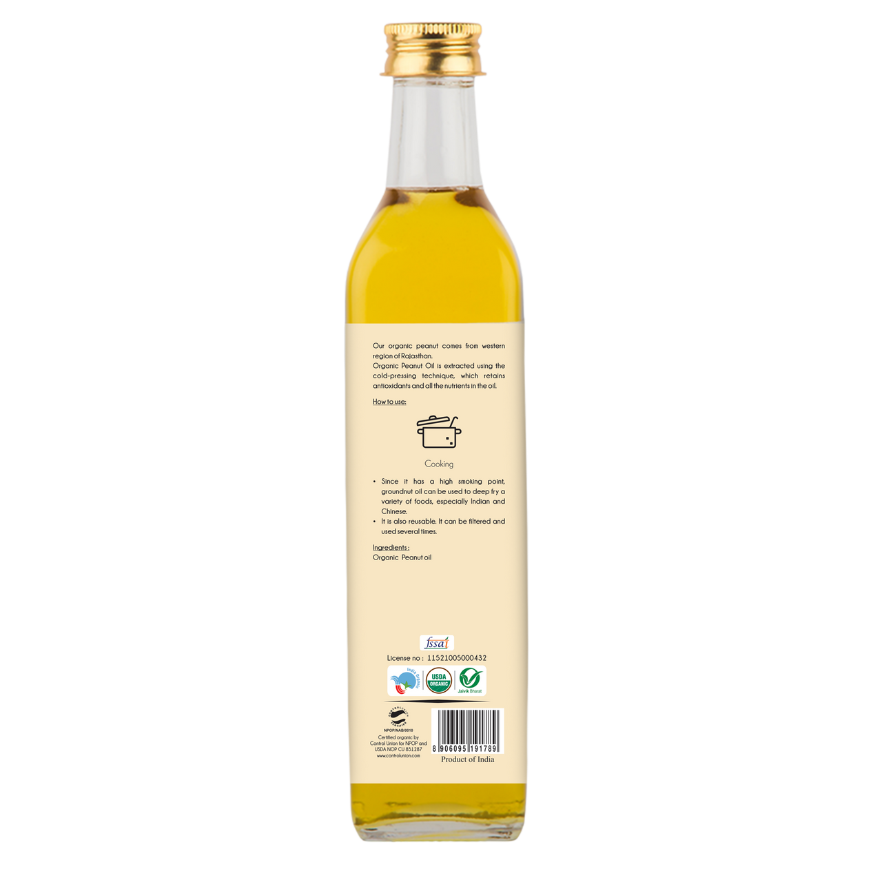 Peanut Oil 500ml_3