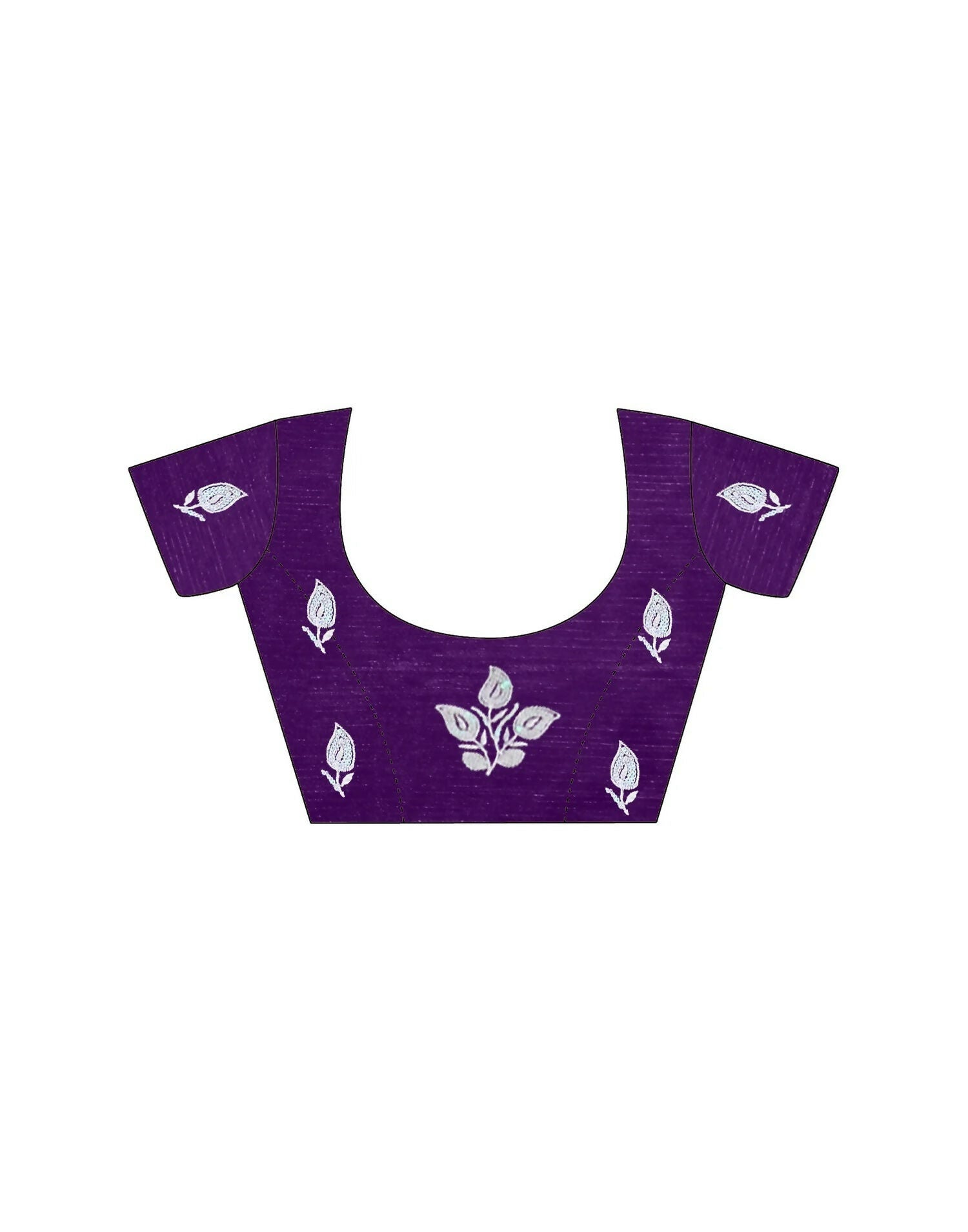 Joban Fashion Shimmer Chiffon Pastel Purple Color Sequence Saree