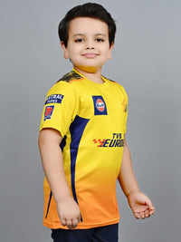 Thumbnail for Baesd Boys Round Neck IPL Cricket Jersey T20 T-shirt - Distacart