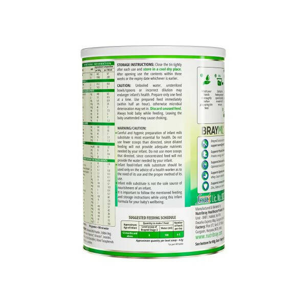 Braymil Follow Up Formula 3 Powder From 12 Months & Above - Distacart