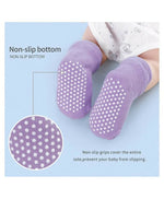 Thumbnail for AHC Baby Boy's & Baby Girl's Ankle Length Anti Slip Socks - Distacart