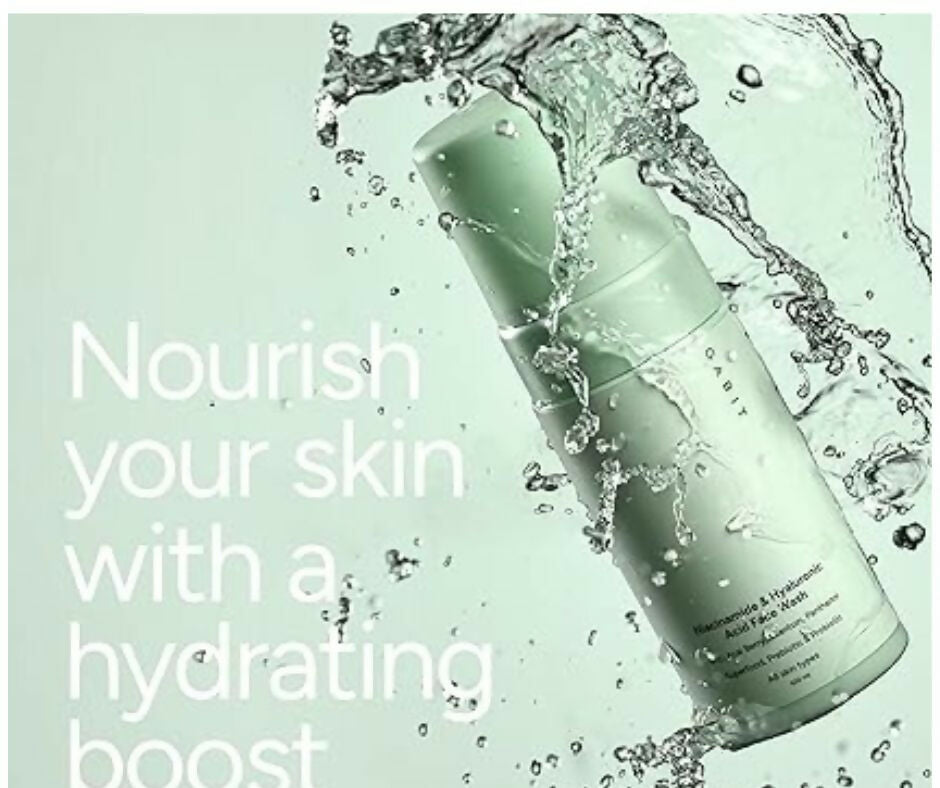 Gabit Niacinamide & Hyaluronic Acid Foaming Face Wash - Distacart
