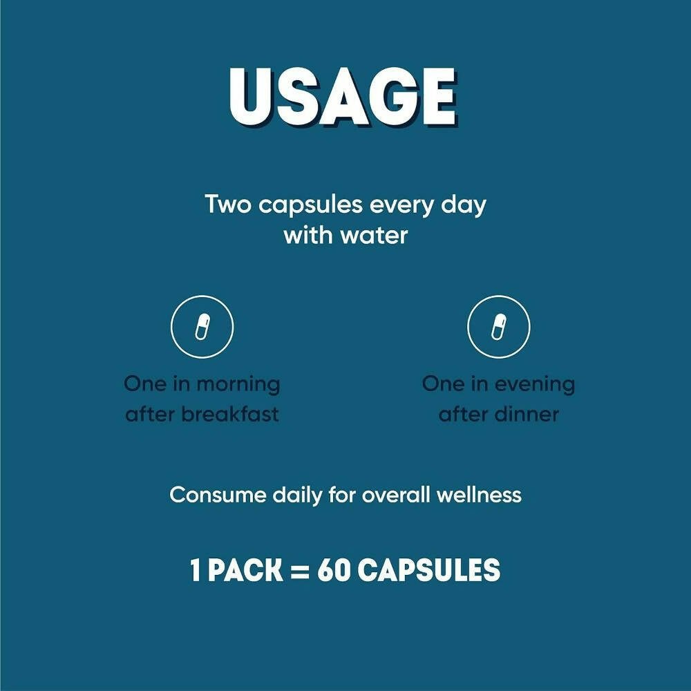 Aadar Natural Omega 3 Flax Seed Capsules - Distacart