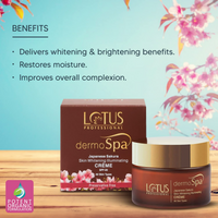 Thumbnail for Lotus Professional Dermospa Japanese Sakura Skin Whitening Illuminating Cream With Spf 20