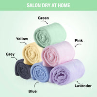 Thumbnail for Nykaa Naturals Microfiber Hair Wrap for Frizz Free & Shiny Hair - Green - Distacart