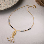 Thumbnail for AanyaCentric Gold-plated Mangalsutra & Ring Set - Distacart