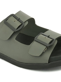 Thumbnail for Roadster The Lifestyle Co Men Double Strap Comfort Footbed Sandals