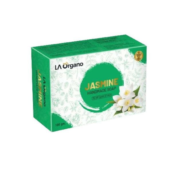 LA Organo Handmade Jasmine Bathing Soap - Distacart