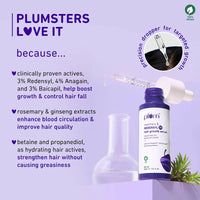 Thumbnail for Plum Rosemary & 3% Redensyl Hair Growth Serum