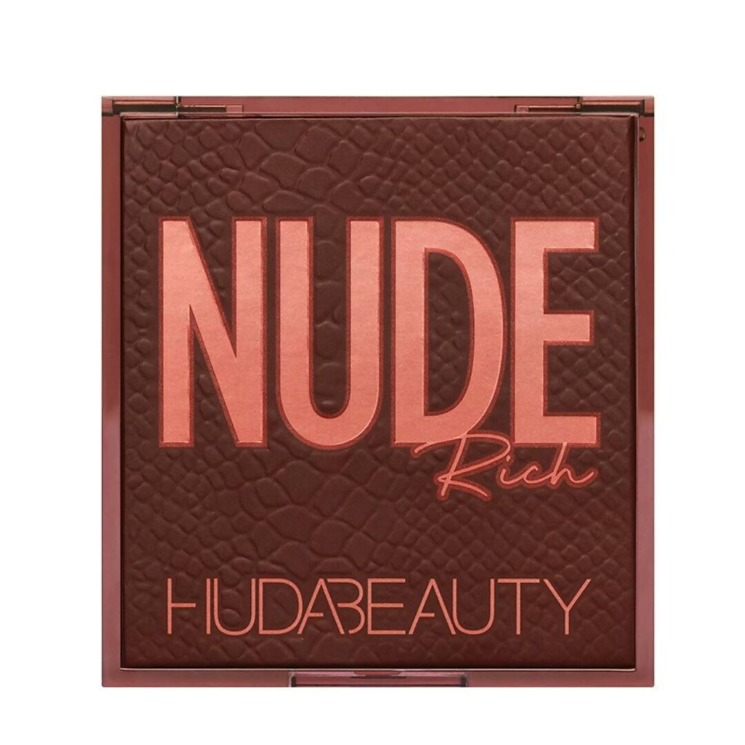 Huda Beauty Nude Obsessions Mini Eyeshadow Palette - Rich - Distacart