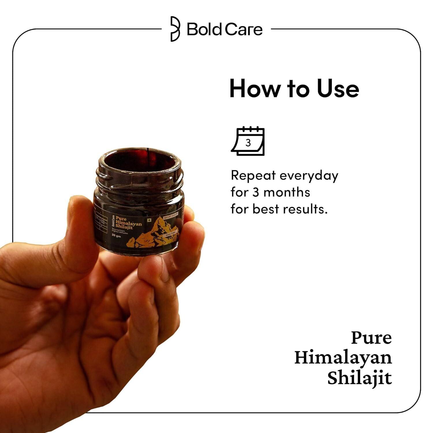 Bold Care Pure Himalayan Sj Resin - Distacart