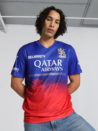 Thumbnail for Puma X RCB 2024 Replica Printed Jersey T-shirt - Distacart