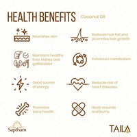 Thumbnail for Saptham Taila Wood - Pressed Coconut Oil - Distacart