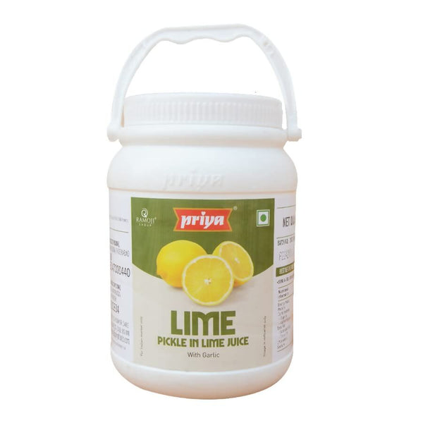 Priya Lime Pickle with Garlic - Distacart