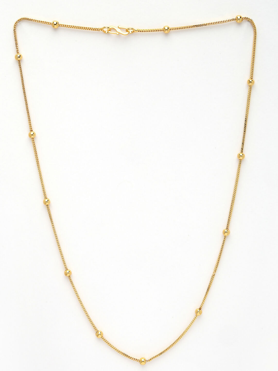 NVR Women's Set of 2 Silver & Gold Rhodium-Plated Minimal Chain