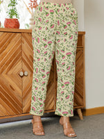 Thumbnail for Yufta Yellow Pure Cotton Sleeveless Strappy Anarkali Kurta Dupatta Set - Distacart