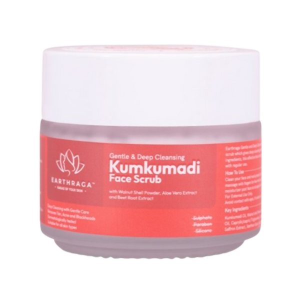 Earthraga Kumkumadi Face Scrub - Distacart