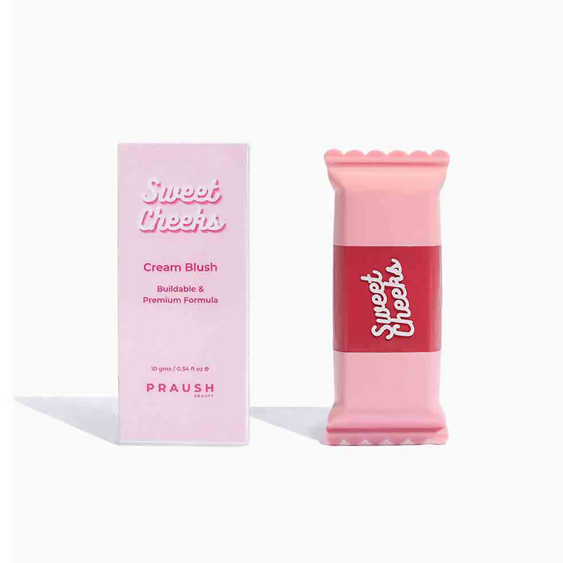 Praush Beauty Sweet Cheeks Liquid Blush - Raspberry Tart - Distacart