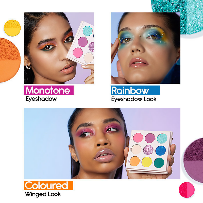 Kay Beauty By Katrina Kaif Eyeshadow Palette - Carefree - Distacart