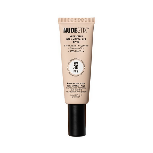 Nudestix Nudescreen Daily Mineral Veil SPF 30 Sunscreen - Warm - Distacart