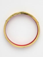 Thumbnail for NVR Women's Set Of 2 Gold-Plated Red Kundan Traditional Bangles - Distacart