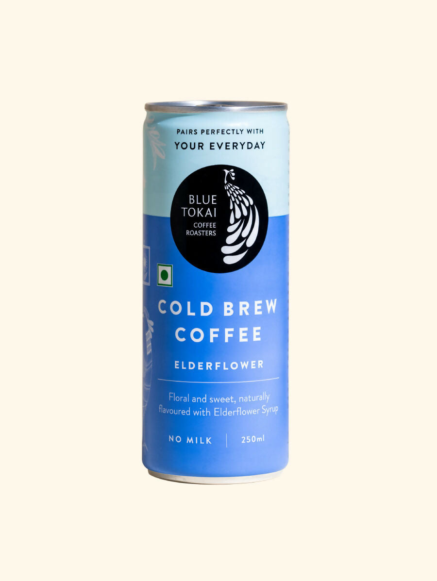 Blue Tokai Cold Brew Coffee Elderflower Can - Distacart