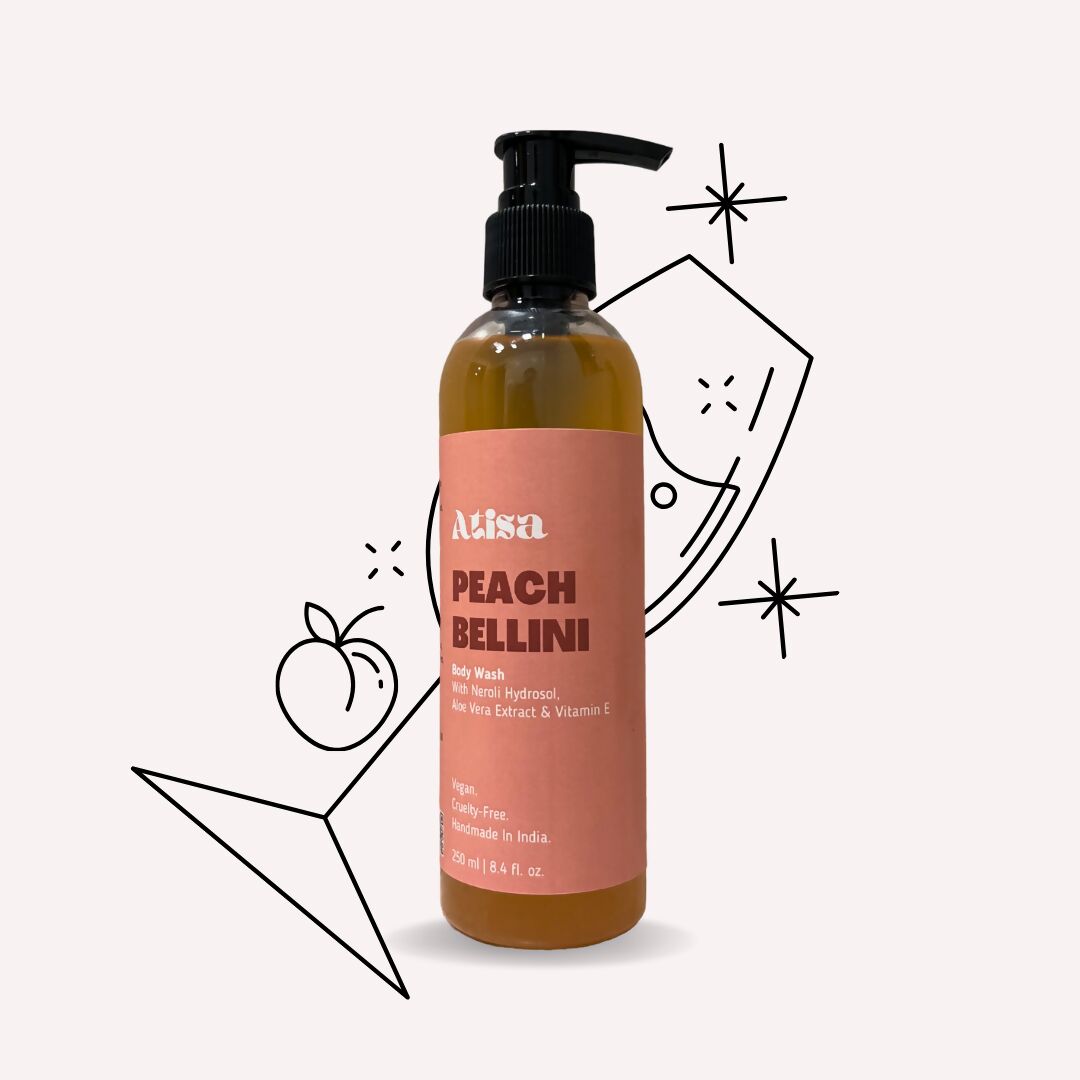 Atisa Peach Bellini Body Wash - Distacart