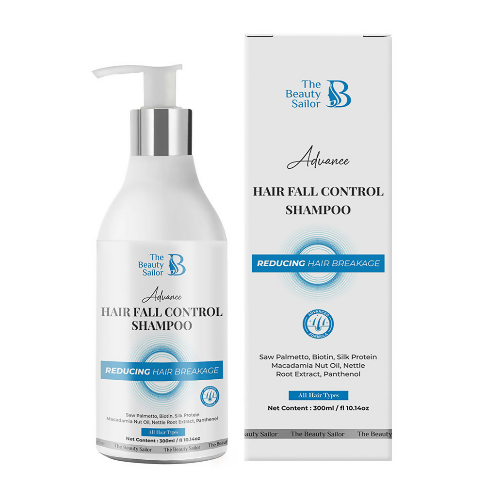 The Beauty Sailor Advance Hair Fall Control Shampoo With Silk Protein For Longer Stronger Hair - Distacart
