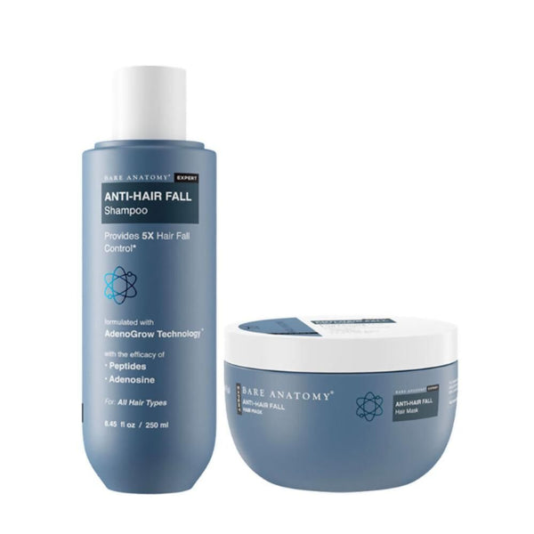 Bare Anatomy Expert Anti Hairfall Shampoo & Mask Combo - Distacart
