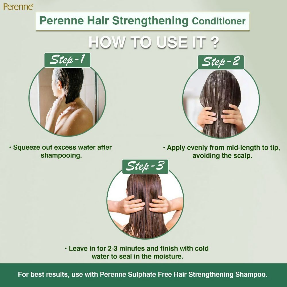 Perenne Hair Strengthening Conditioner With Hydrolyzed Keratin And Wheat Protein - Distacart