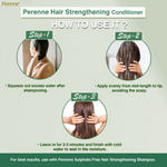 Thumbnail for Perenne Hair Strengthening Conditioner With Hydrolyzed Keratin And Wheat Protein - Distacart