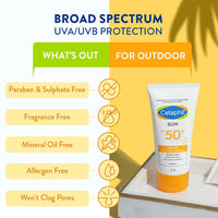 Thumbnail for Cetaphil Sun SPF 50 Light Gel Mineral Base For Normal, Dry & Oily Skin