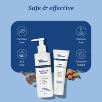 Thumbnail for Man Matters Anti Hair Fall Shampoo and Conditioner Combo - Helps in Deep Nourishment and Frizz Free Hair, Sulphate & Paraben Free