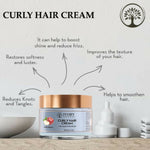 Thumbnail for Ivory Natural Curly Hair Cream - Bouncy, Shiny, Humidity-Resistant Curls Hair - Distacart